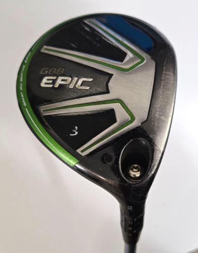 Callaway Epic GBB 3 Fairway Wood / HZRDUS Regular Flex Shaft