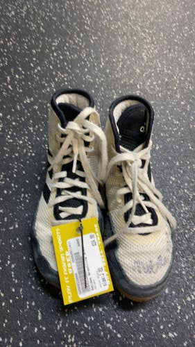 Used Adidas Wrestling Shoes Black Junior 02 11831-S000033888