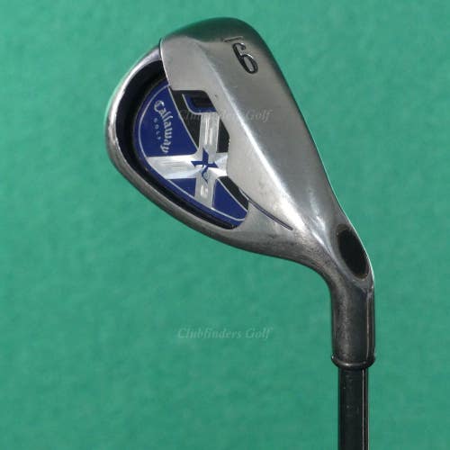 Callaway X-18 Single 9 Iron Factory True Temper Steel Uniflex