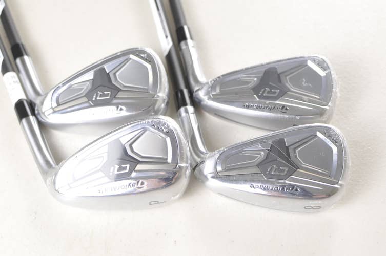 TaylorMade Qi Max 7-PW Iron Set Regular Flex RH Reax 65g Graphite New #227539