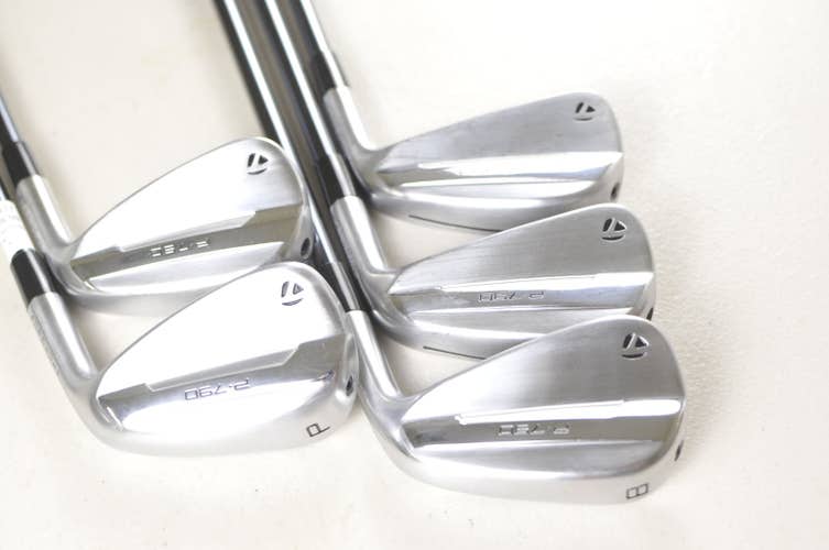TaylorMade P790 2025 6-PW Iron Set Stiff Flex Recoil Dart 80g Graphite #226437