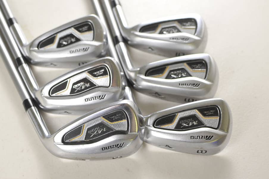 Mizuno MX-1000 5-6,8-PW,SW Iron Set (no 7 iron) Regular Flex RH