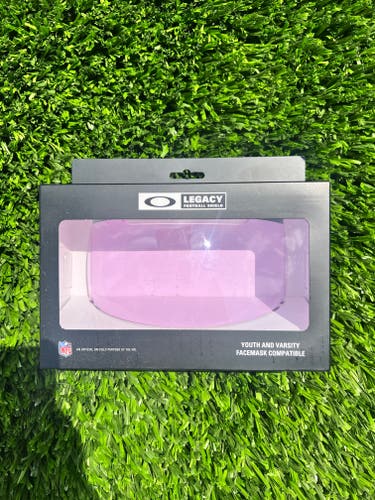 Oakley Legacy Prizm Clear Football Helmet Shield/Visor (NEW)