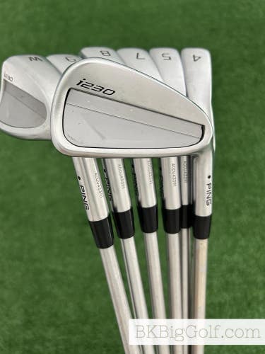 Ping i230 Iron Set 4-W / KBS Tour C-Taper 125 S+ Stiff