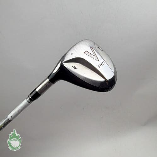 Left Handed TaylorMade V-Steel Fairway 3 Wood 15* Stiff Flex Steel Golf Club
