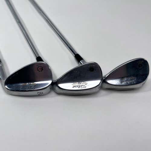 Titleist Vokey SM5 Tour Chrome Wedge Set 52* 8 | 56* 10 | 60* 4 SM5 Wedge RH