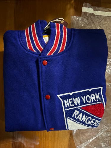 NY Rangers Men's Size 44L Jacket (New)