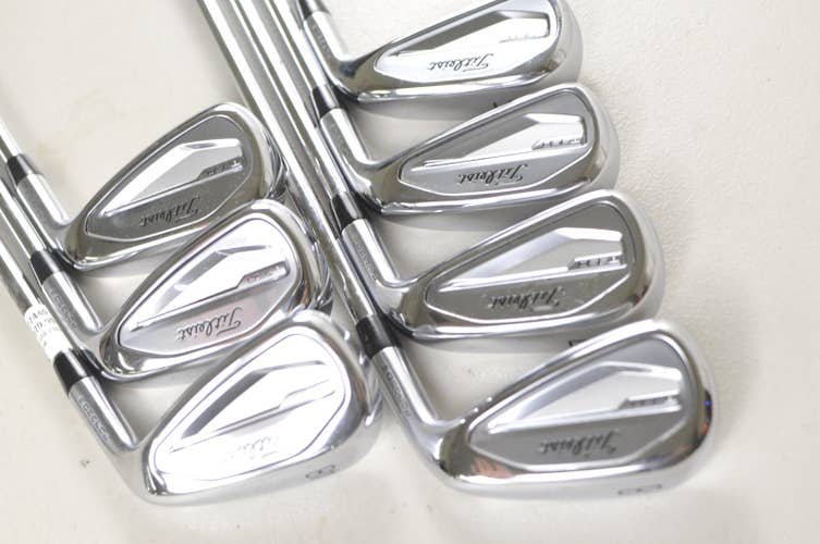 Titleist T350 2023 5-PW,48* Iron Set Stiff Flex Right AMT Red S300 Steel #227440