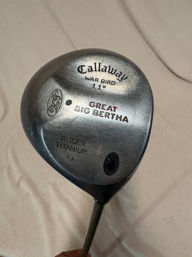 Callaway Great Big Bertha Ruger Titanium Right Handed Driver Regular Flex 11 Loft (Used)