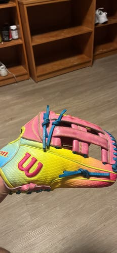 2025 Wilson A2000 RH Outfield Baseball Glove 12.75" (Used)