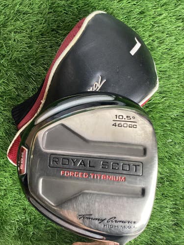 Tommy Armour Royal Scot RS2 Driver 10.5* With Mid Firm Graphite Shaft 44.5