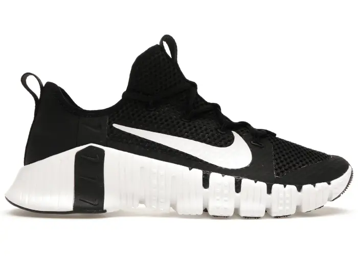 Size 10.5 - Nike Free Metcon 3 Black White CJ0861-010