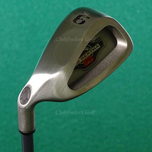 LH Callaway Original Big Bertha Single 9 Iron RCH 90 Graphite Firm *READ*