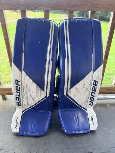 33" Bauer Supreme M5 Pro Goalie Leg Pads (Used)