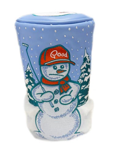 NEW Good Good Golf Snowman Barrel Fairway Wood Headcover