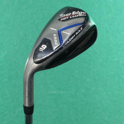 LH Tour Edge Hot Launch E522 Ironwood Single 9 Iron KBS Max 80 Steel Stiff