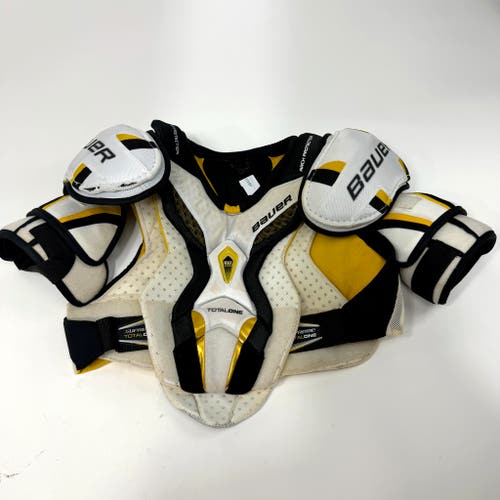 Used Bauer Supreme Total One Shoulder Pads | Senior XL | AB412