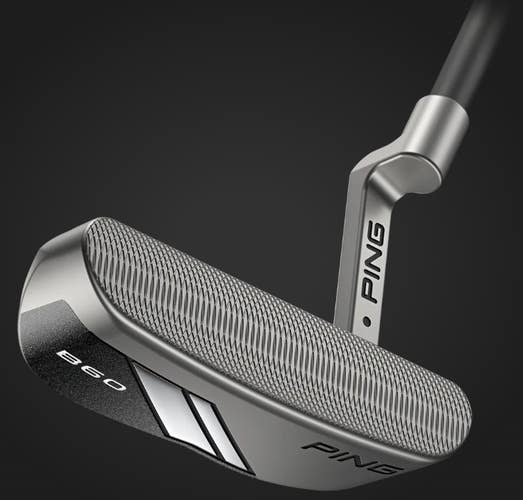 PING 2024 B60 Blade Style Putter with Composite Shaft 35" w/ Headcover RH MINT!