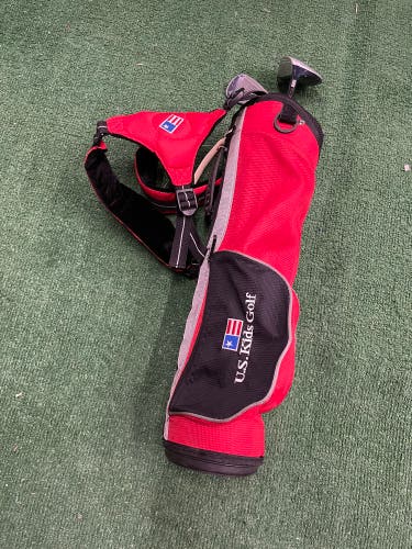 Junior US Kids Golf Clubs (Full Set) Left Hand (Used) 3 piece