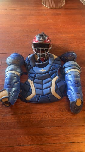 Blue All Star Catcher's Set (Used)
