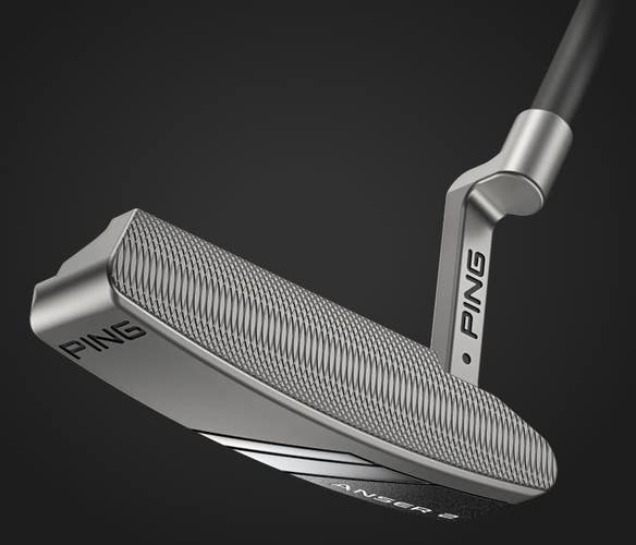PING 2024 Anser 2 Blade Putter with Composite Shaft 35" w/ Headcover RH MINT!