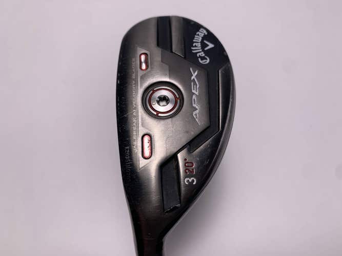 Callaway Apex Pro 21 3 Hybrid 20* Mitsubishi Chemical MMT 80g Stiff Mens LH