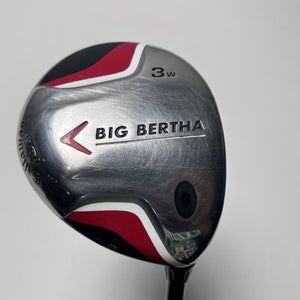 Callaway Big Bertha 2007 3 Fairway Wood 15* 70g Stiff Graphite Mens RH