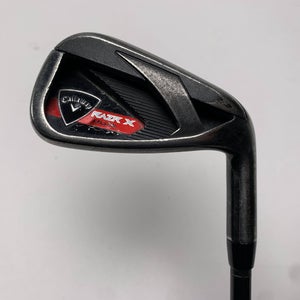 Callaway Razr X Black Single 8 Iron 75g Regular Graphite Mens RH