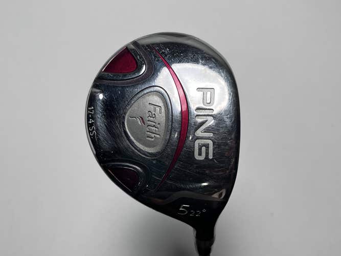 Ping Faith 5 Fairway Wood 22* ULT200 Ladies Graphite Womens RH Undersize Grip