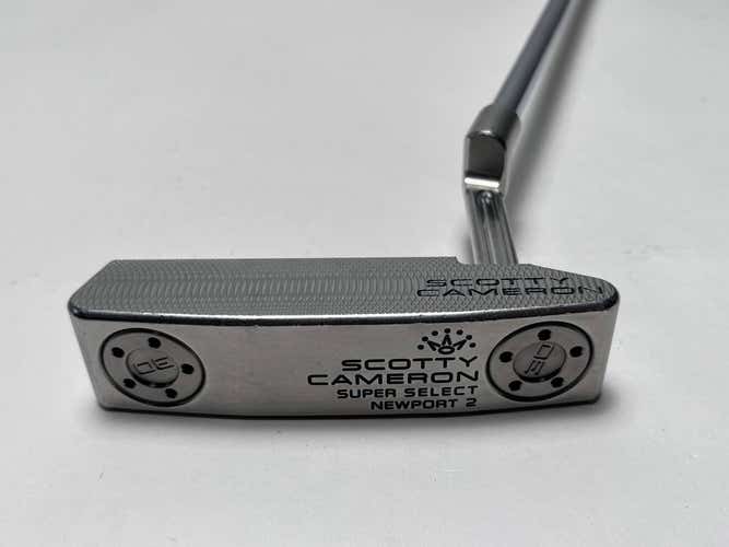 Scotty Cameron Super Select Newport 2 Putter 35" SuperStroke Pistol 2.0 Mens RH