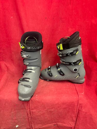 Ski Boots: Rossignol Hi-Speed alpine ski boot
Size: 30-31.5 ( grip walk)
Boot length: 355mm
Flex:100