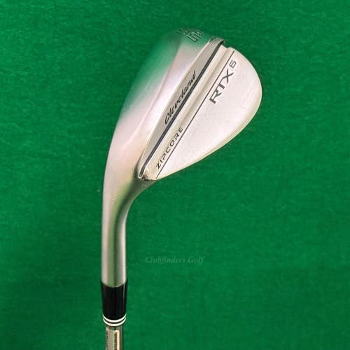 LH Cleveland RTX6 Zipcore Chrome 56-10 56 Sand Wedge DG Spinner TI Steel