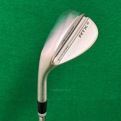 LH Cleveland RTX6 Zipcore Chrome 56-10 56 Sand Wedge DG Spinner TI Steel