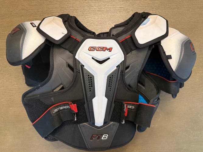 Large Senior CCM JetSpeed FT8 Shoulder Pads (Used)