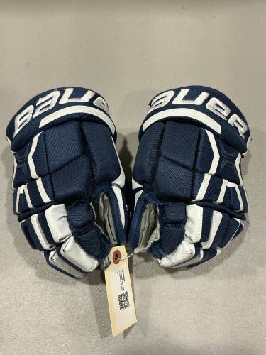 Blue Bauer Supreme 170 Gloves 10" (Used)