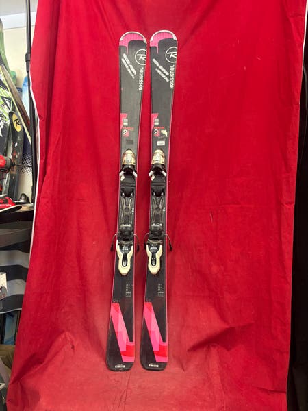 【良品】ROSSIGNOL FAMOUS2 スキー 142cm Skis: Rossignol Famous 2 women's all-mountain carving skis, 142cm