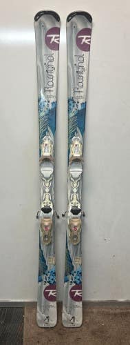 Rossignol Temptation 74 156cm 120-74-110 Rocker Skis Xelium 100 Demo Bindings