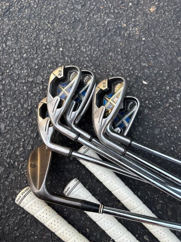 Men's Callaway X Forged Left Hand Iron Set Uniflex 36" (Used)