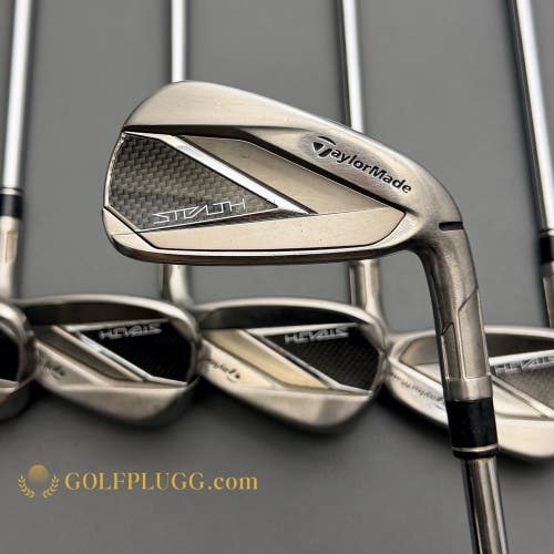 +2 Taylormade Stealth Iron Set 5-AW / Project X Rifle Steel, Stiff (272)