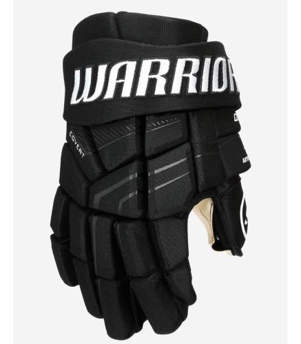 New Warrior Covert QR7 T Gloves Senior Sr. Ice Hockey Gloves 14 Black