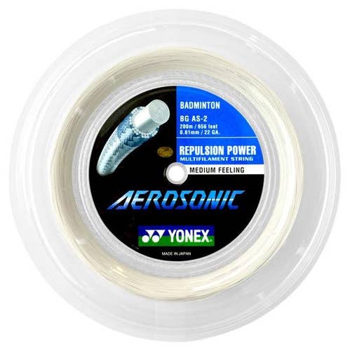 Yonex Aerosonic 200m White Badminton String