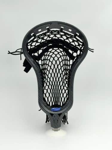 Nosch Pockets × 5LAX RC1 INK Carbon — StringKing 4X Blackout Pocket, Strung (OO-0068)