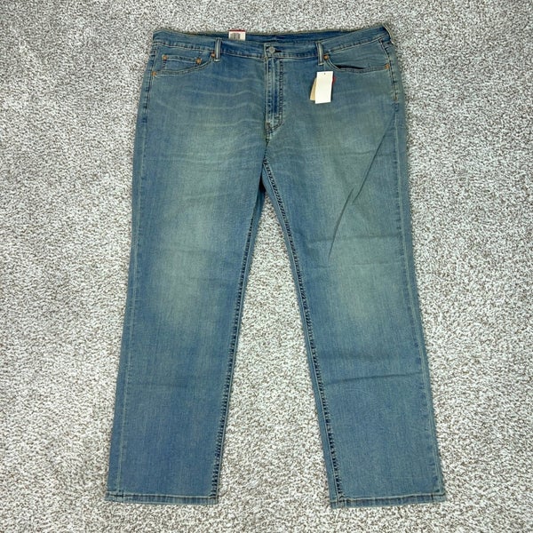 Levis Jeans Men 46x32 Blue 541 Athletic Fit Stretch Denim Tapered Pants Everyday