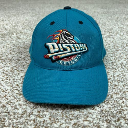 Vintage Detroit Pistons Hat Mens OS Logo Athletic NBA Basketball Snapback Cap