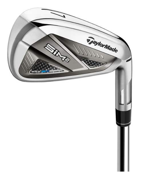 Taylor Made SIM2 Max Iron Set 7-PW (Steel KBS Max 85 Stiff, LH