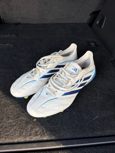 White Men's Size M 11.0 (W 12.0) Adidas Copa Detachable Cleats Cleats (Used)