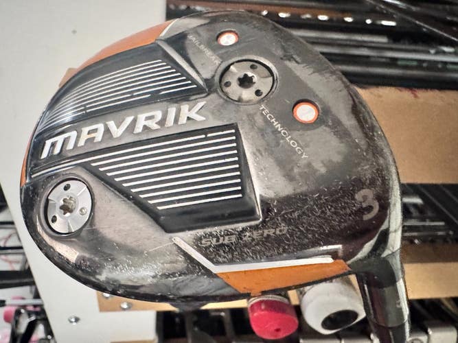 Callaway Mavrik 15 (3) Sub Zero Fairway Wood Aldila Rogue 70 Stiff Flex 1501