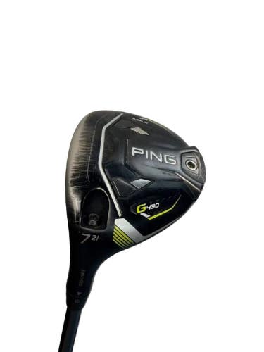 PING G430 MAX 7 Wood 21 LH Tour 2.0 Black 75 X-Stiff Used