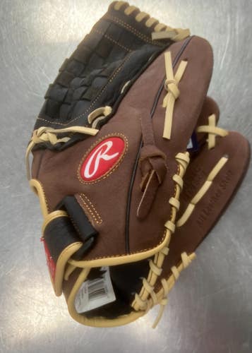 Rawlings 12.5 BB/SB Glove RH Throw Brown 12 1/2" 11497-S000161651