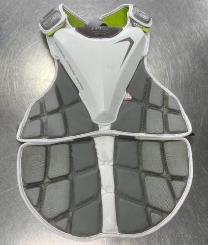Used Maverik MAX GOALIE Lacrosse Shoulder Pads White L/XL 11497-C000161642